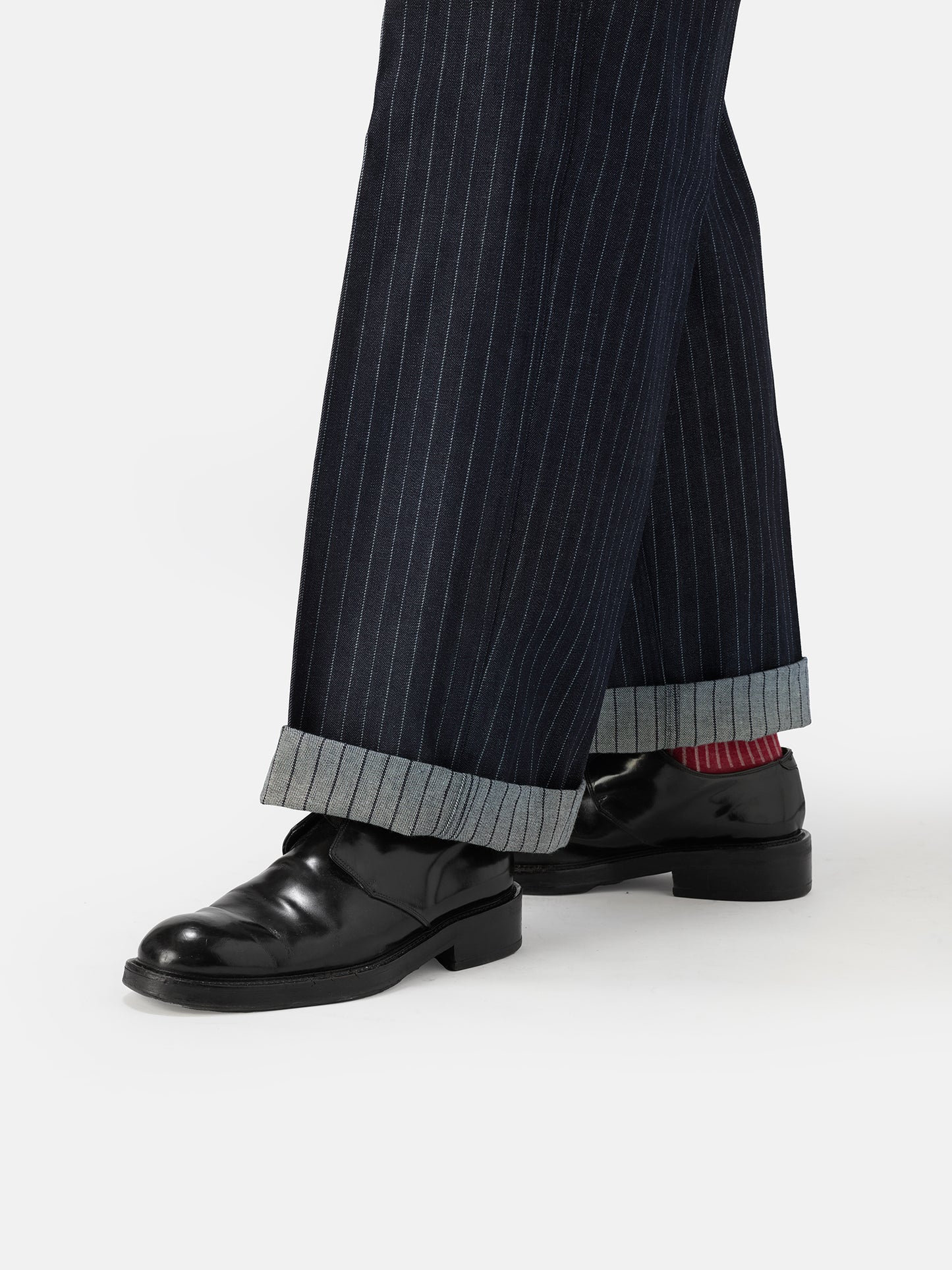 Windshall tennis stripes blue denim