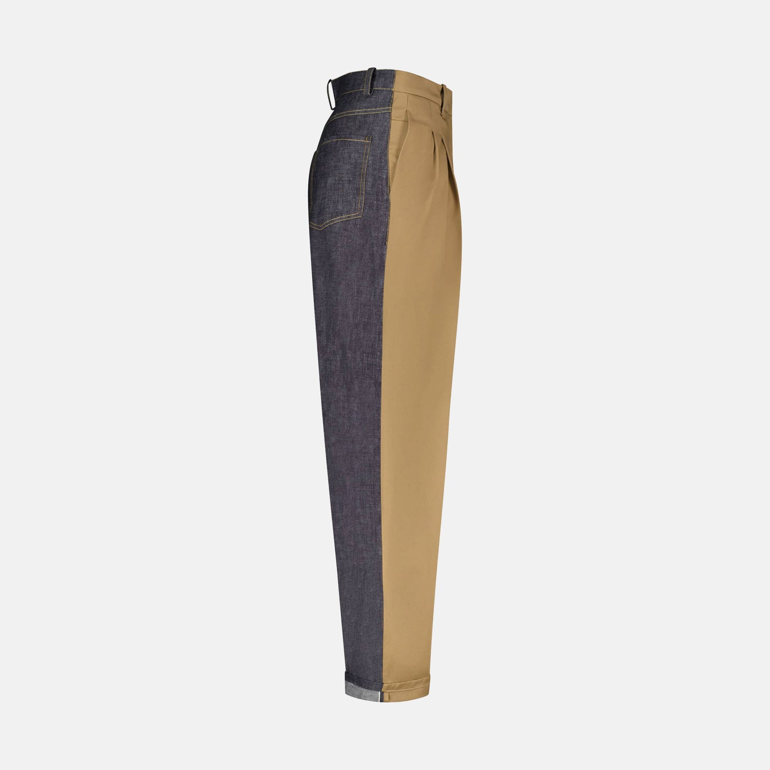 Hybrid beige/denim brut selvedge 550€